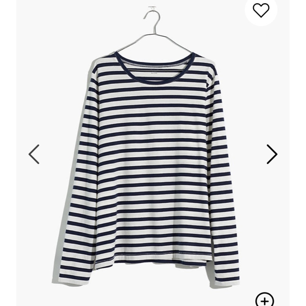 Madewell Northside Vintage Long-Sleeve stripe Tee